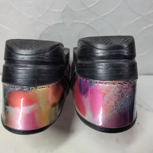 Dansko Pro Clogs Womens 7/37 Iridescent Metallic Multicolor Patent Leather thumbnail 11