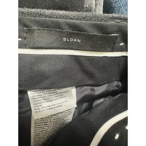 Banana Republic Sloan Slim Ankle Pants Gray Black Tuxedo Side Stripe Womens‎ 4 thumbnail 7