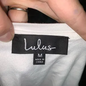 Lulu’s Cafe Society cream & black comfortable M T-shirt dress thumbnail 4
