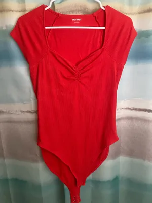 Old Navy Red Bodysuit thumbnail 1