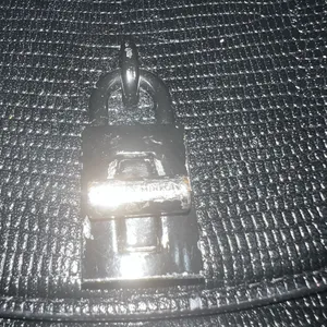 Rebecca Minkoff Love Too Black Leather Embossed Crossbody Handbag thumbnail 4