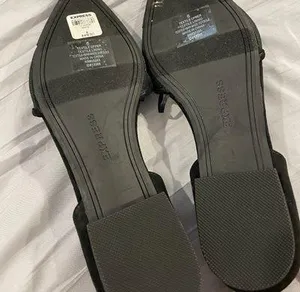 Express Black Flats thumbnail 4