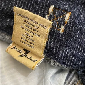 7 for all mankind boot cut denim jeans size 25 thumbnail 7