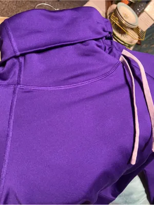 Nike Purple Cowl Neck Dri-FIT Women's Pullover thumbnail 8