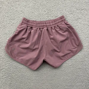 Lululemon Hotty Hot Shorts Low Rise 4" Figue Purple Athletic Athleisure Women 4 thumbnail 2