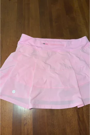 Lululemon Pink Tennis Skirt Pleated thumbnail 3