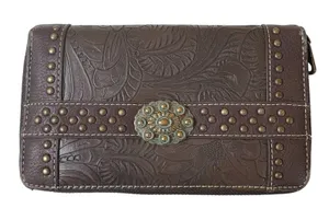 Montana West‎ Country Western wallet / zip around / checkbook and credit cards thumbnail 1