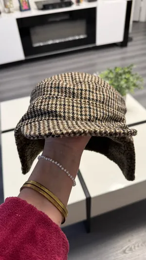 goorin bros. vintage style plaid trapper hat - wool blend - size m thumbnail 5