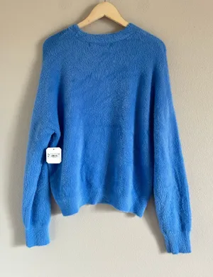 Altar'd State SOFTEST SWEATER Blue Sweater XL/XXL NWT thumbnail 1