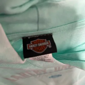 Harley-Davidson Women's Light Green Hoodie Large thumbnail 3