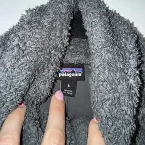 Patagonia Los Gatos Fleece Vest Womens‎ Small Gray Good Full Zip Sherpa thumbnail 2
