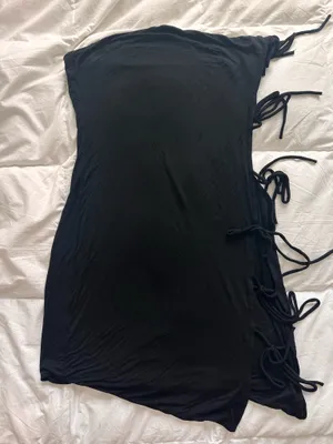 Tiger Mist Black Mini Dress Strappy thumbnail 1