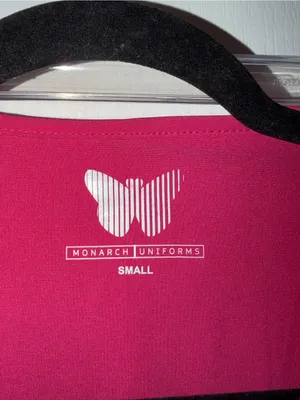 Monarch hot pink scrub set thumbnail 4