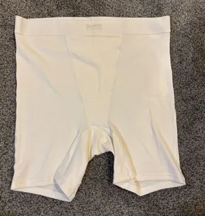 Skims Cotton Ribbed Boxer Shorts thumbnail 1