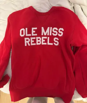 Ole Miss Sweatshirt Size M thumbnail 1
