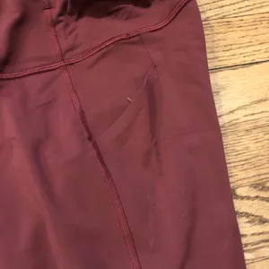 Lululemon Pace Revival Crop 22” Darkest Magenta thumbnail 4