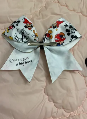 Disney Many faces Of Mickey hair Bow thumbnail 5