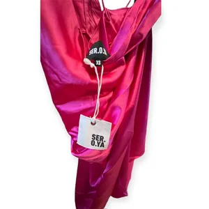 Retrofête NWT SER.O.YA Emma Silk Dress in Fuchsia Purple Women’s Size XS thumbnail 8