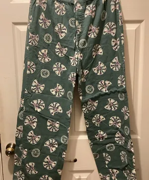Green flannel Pajama Pants by life is good thumbnail 1