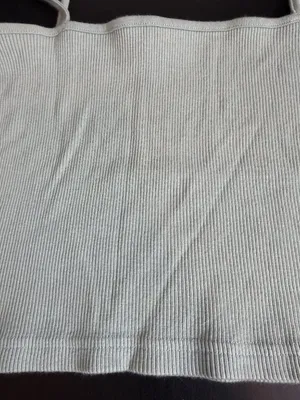 Brandy Melville John Galt Sage Green Ribbed Camisole Tank Top One Size thumbnail 2