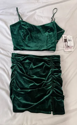 Honey and Rosie Green Two Piece Set thumbnail 1