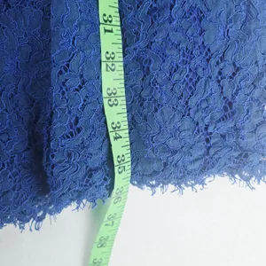 Altar'd State -798‎ Blue Lace Halter Mini Dress Cocktail Date Night Size Medium thumbnail 9