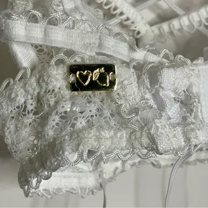 For Love and Lemons Strappy Vega Underwire Bra In White Size XS thumbnail 5