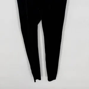SPANX Velvet Leggings High Waisted‎ Lounge Pants Black Size L thumbnail 7