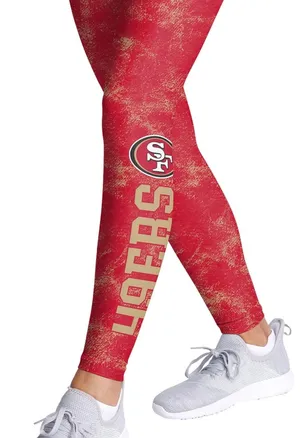 NFL SF 49ers leggings size XL thumbnail 1