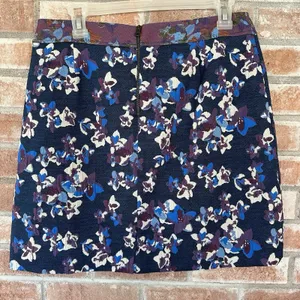 Maeve Anthropologie Cardana Floral Pocket Skirt Size 8 thumbnail 3
