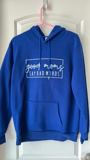 Good Moms Say Bad Words Hoodie thumbnail 1