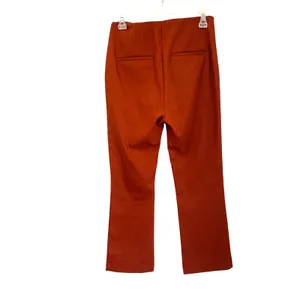 Ann Taylor Loft High Rise‎ Burnt Orange Kick Crop Pants Size 6 Workwear Chic thumbnail 3