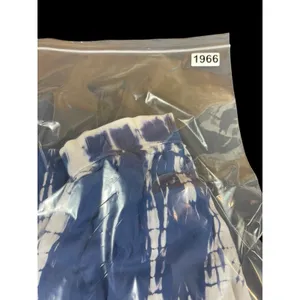 Darah Dahl Women’s Tie Dye Pants Blue White Boho Lounge Casual Lightweight M thumbnail 15