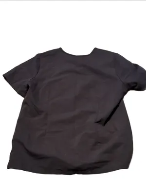 Figs Catarina One Pocket Gray Scrub Top Size Medium thumbnail 6