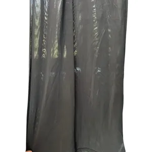 Lida Wide Leg Pants NWT Side Slits Lagenlook Upscale Relaxed L/XL Deep Black thumbnail 4