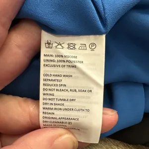 Bardot Revolve Ember Midi Dress Bold Blue Size‎ 10 Asymmetrical Cocktail Satin thumbnail 7