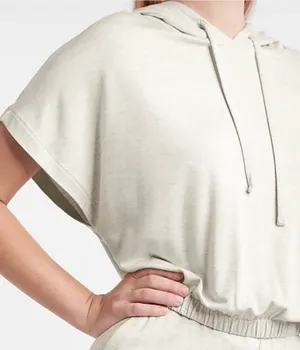 Express Soft Short Sleeve Hooded Sweatshirt thumbnail 8