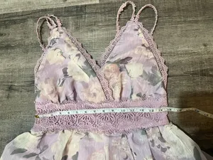 AROSE STUDIO Sylvie Midi Ruffle Tiered Dress thumbnail 7