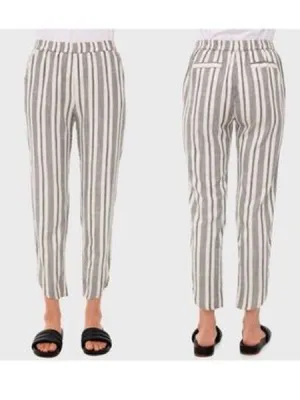 Marine Layer Allison Pull-On Pants Women’s Size Medium Lightweight Stripe thumbnail 2