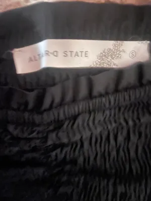 Black Long Sleeve Dress Altar'd State thumbnail 3