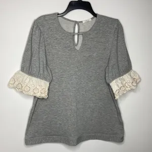 Anthropologie Brand‎ Pleione v notch top size large thumbnail 1