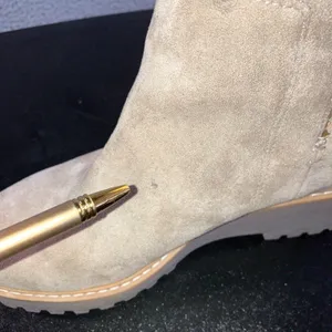 DV Dolce Vita RIELLE Suede‎ Lug Sole Wedge Chelsea Boots Women 8 Waterproof thumbnail 9