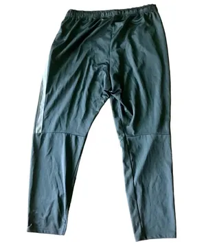 Nike Women's Mesh Stripe Black Athletic Training Pants thumbnail 6