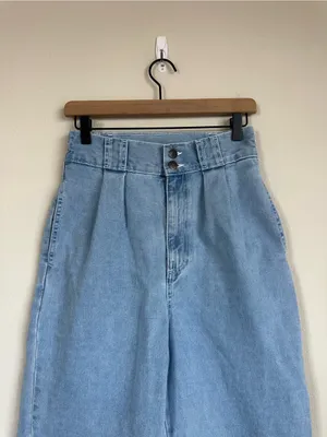 Lucy & Yak Addison Light Wash Denim High Rise Jeans thumbnail 8