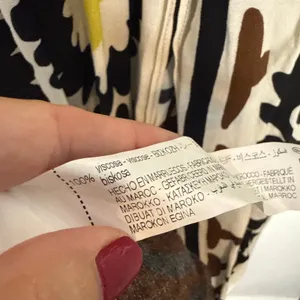 Zara White Floral Print Boho Blogger Favorite Resortwear Wrap Maxi Dress XS thumbnail 11