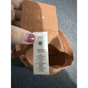 lululemon Women's Run Times High Support Bra Terracotta Adjustable Strap 32DD thumbnail 6