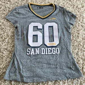 NFL Chargers Short Sleeve T Shirt Size Medium thumbnail 1
