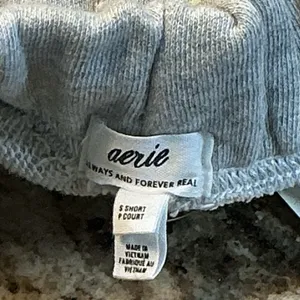 Aerie Womens S Short Gray Cargo Sweatpants Jogger Pants NWT Flaw thumbnail 8