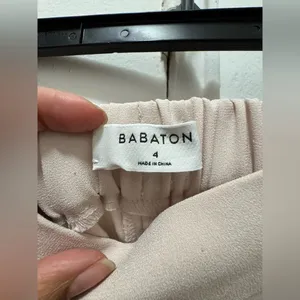 aritzia babaton cohen pants size 4 cream thumbnail 8