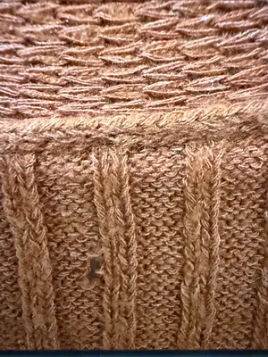 Free People Movement Medium Rust Orange Ribbed Button-Front Women's Cardigan. thumbnail 6
